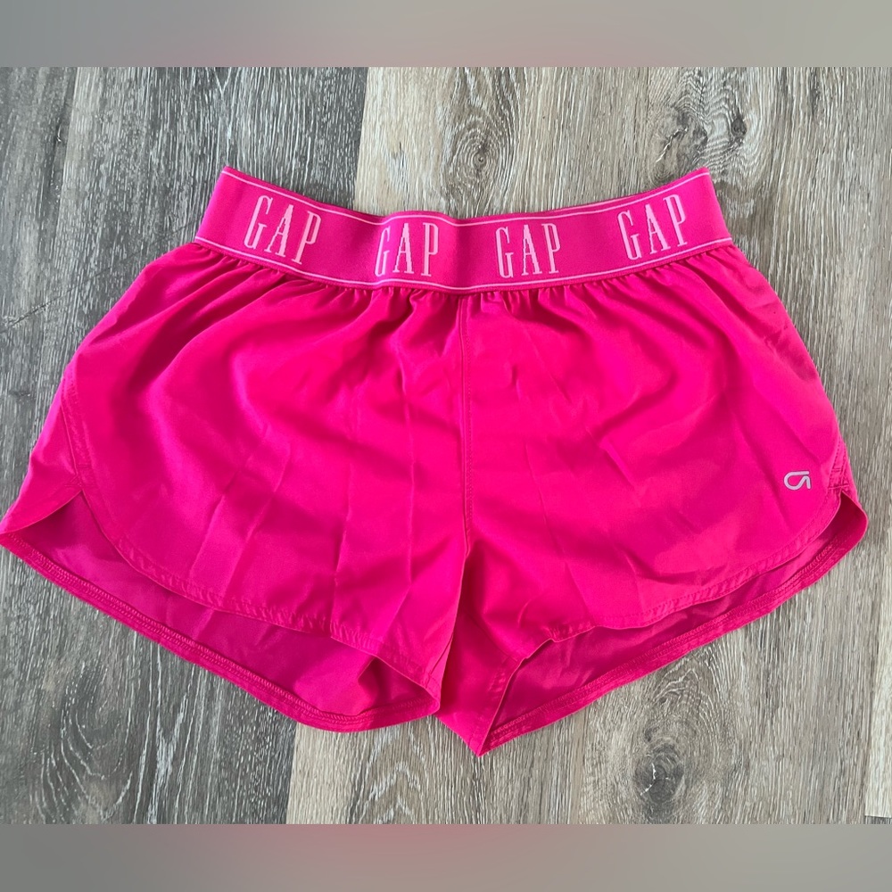 Gap hot pink lightweight athletic running shorts size XS